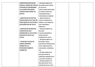 Planejamento 5º ano