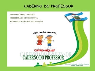 CADERNO DO PROFESSOR 