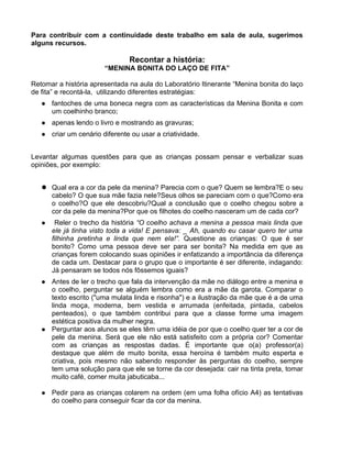 Planejamento aula 3 itinerante