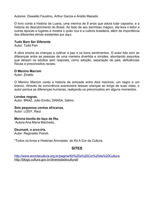 Planejamento aula 3 itinerante