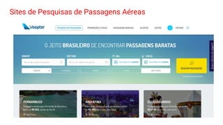 Sites de Pesquisas de Passagens Aéreas
 