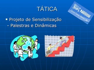 TÁTICA Projeto de Sensibilização - Palestras e Dinâmicas 