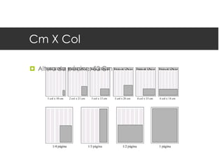 Cm X Col

 Altura da página: 52 Cm
 