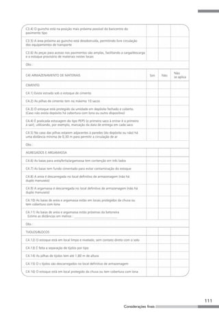 111
Considerações finais
 