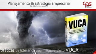 24
Planejamento & Estratégia Empresarial
Gestão Empresarial 17
práticas de liderança para mitigar o efeito VUCA
 