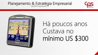 31
Planejamento & Estratégia Empresarial
Gestão Empresarial 17
Há poucos anos
Custava no
mínimo US $300
 