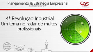 5
Planejamento & Estratégia Empresarial
Gestão Empresarial 17
4ª Revolução Industrial
Um tema no radar de muitos
profissionais
 