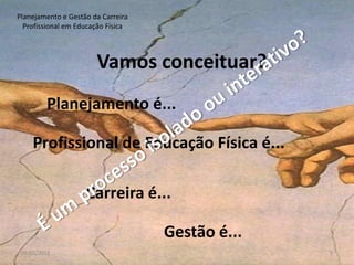 Planejamento e Gestão da Carreira Profissional em Educação Física | PDF