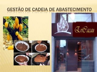 GESTÃO DE CADEIA DE ABASTECIMENTO
 
