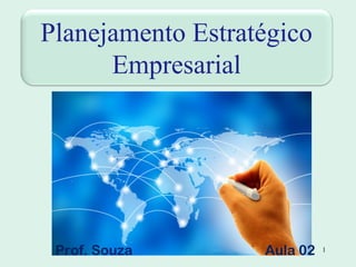Planejamento Estratégico
Empresarial
Prof. Souza Aula 02 1
 