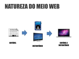 NATUREZA DO MEIO WEB




 EDITÁVEL                   EDITÁVEL E
            INSTANTÂNEO   INSTANTÂNEO
 