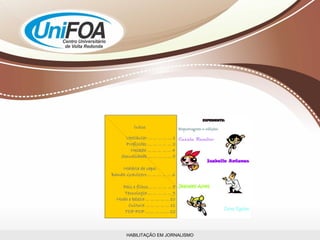 HABILITAÇÃO EM JORNALISMO 