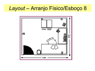 Layout – Arranjo Físico/Esboço 8

 