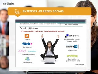 ENTENDER AS REDES SOCIAIS 