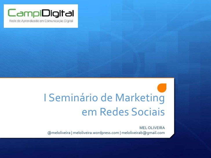 Como fazer um bom slide para seminario