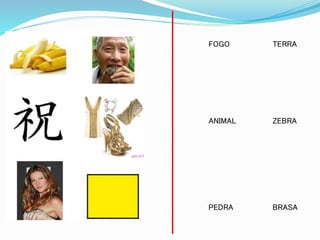 FOGO TERRA
ANIMAL ZEBRA
PEDRA BRASA
 