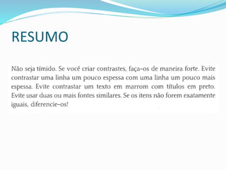 RESUMO
 