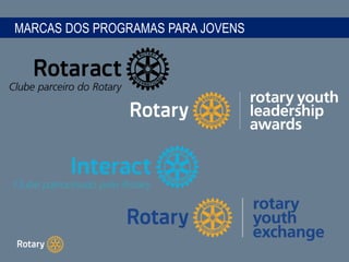 MARCAS DOS PROGRAMAS PARA JOVENS
 