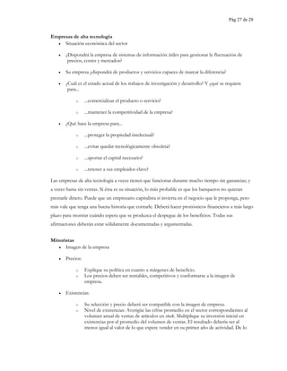 Plan empresarial para nuevos negocios