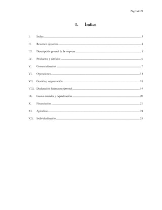 Plan empresarial para nuevos negocios