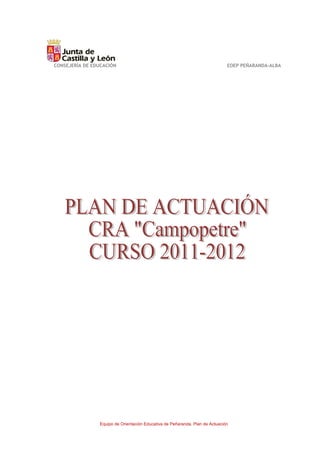 Plan del equipo psicopedagógico 2011-12
