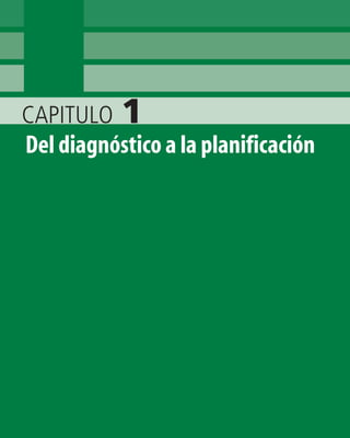 CAPITULO 1
Del diagnóstico a la planificación
 
