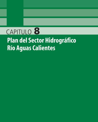 CAPITULO 8
Plan del Sector Hidrográfico
Río Aguas Calientes
 