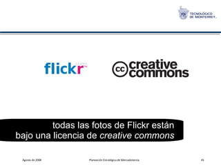 todas las fotos de Flickr están bajo una licencia de  creative commons 