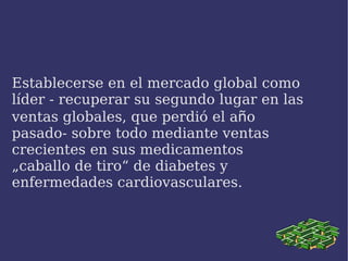 Se dedica a la distribución de medicamentos de la empresa 