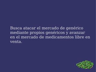 Proveedor es empresa de producción (sobre todo genéricos) en Guatemala 