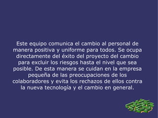 mercado creciente (producción de medicamentos para diabetes y enfermedades cardiovasculares, enfermedades que lamentablemente siempre más frecuentes. 