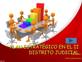 PLAN ESTRATÉGICO EN EL II
DISTRITO JUDICIALPresentado por:
Edwin Guillén Huerta
 