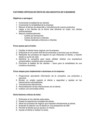 Plan estratégico general