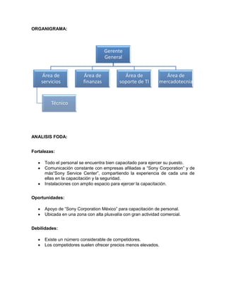 Plan estratégico general