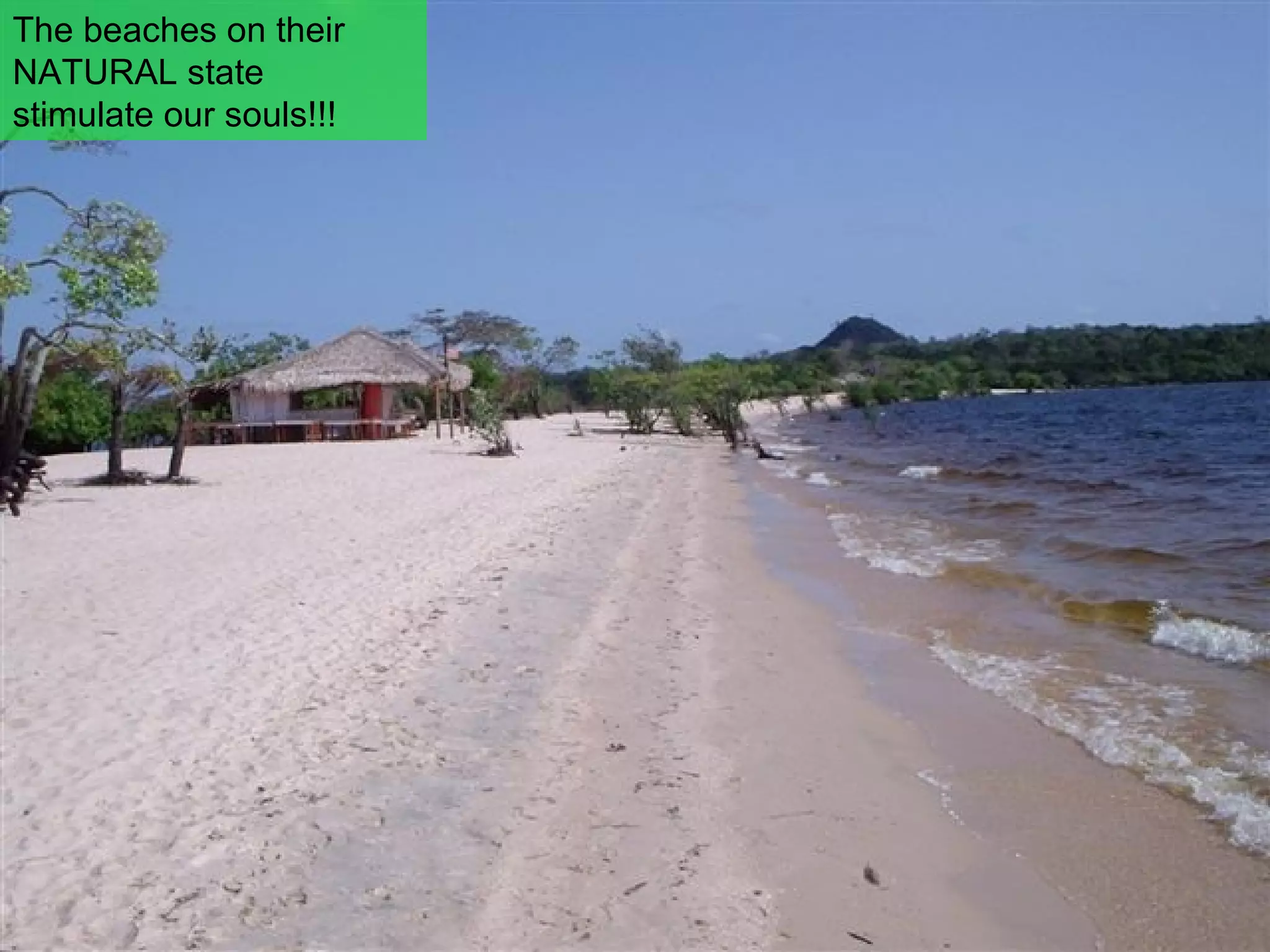 The beaches on their NATURAL state stimulate our souls!!! 