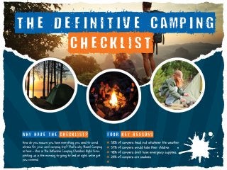 The Definitive Camping Checklist