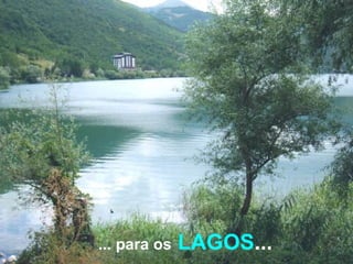 ... para os   LAGOS ... 