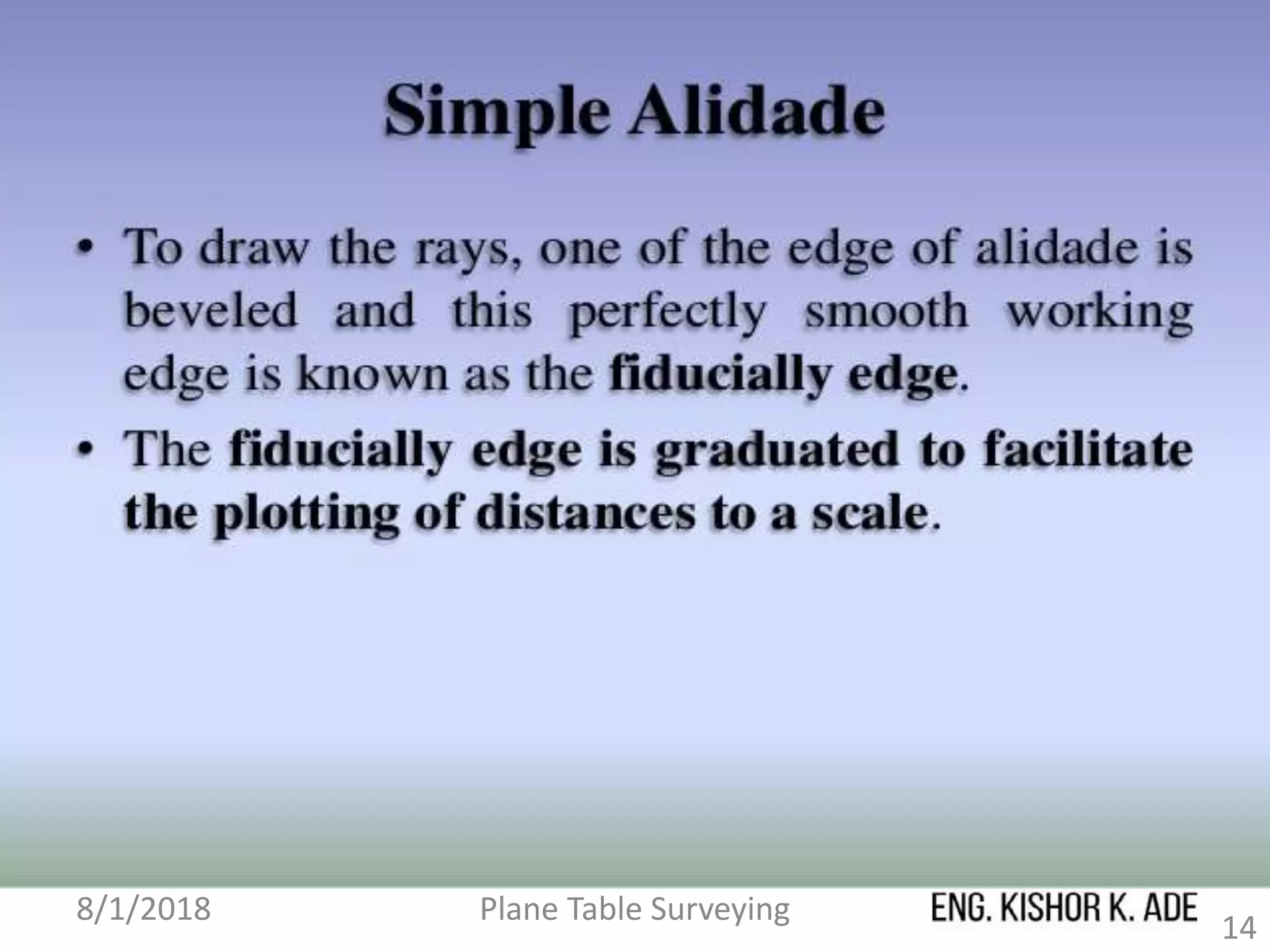 8/1/2018 Plane Table Surveying
14
 