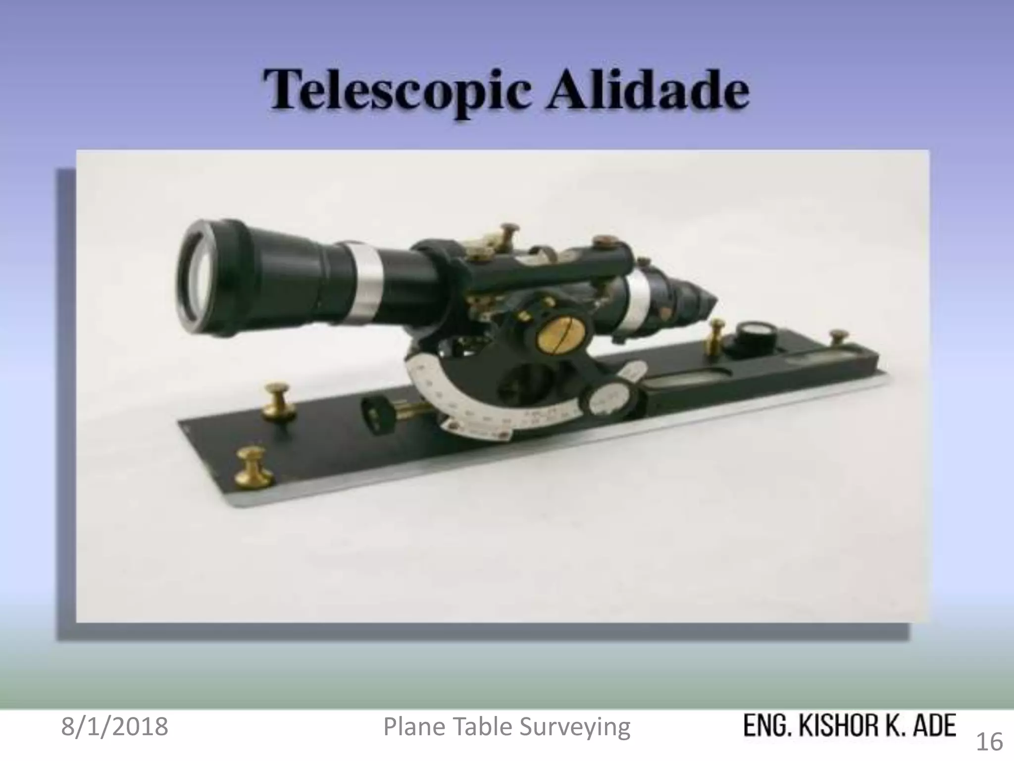 8/1/2018 Plane Table Surveying
16
 