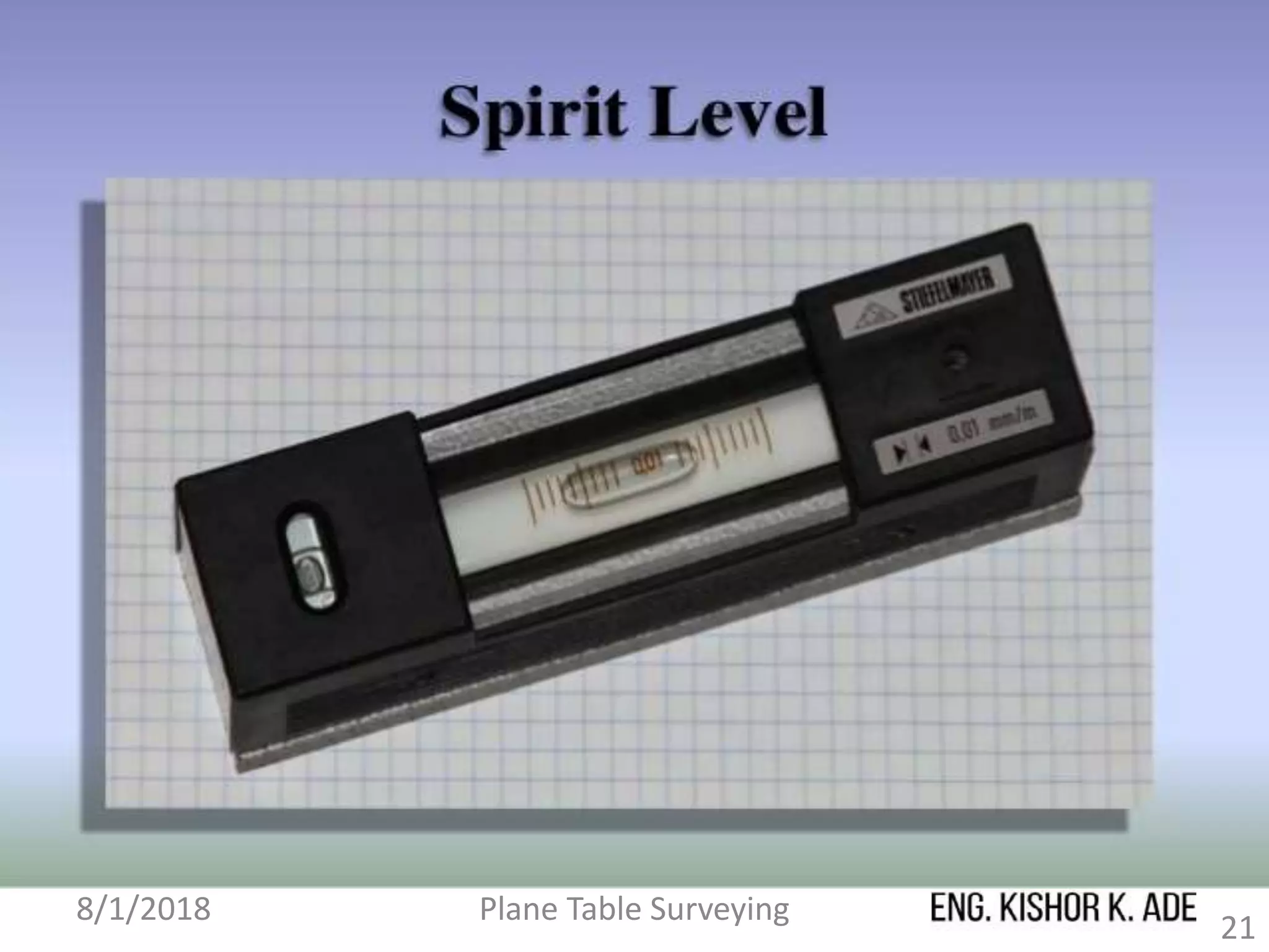 8/1/2018 Plane Table Surveying
21
 
