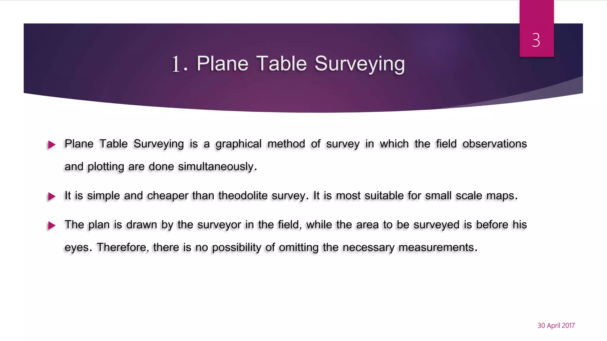 Plane table surveying | PPT