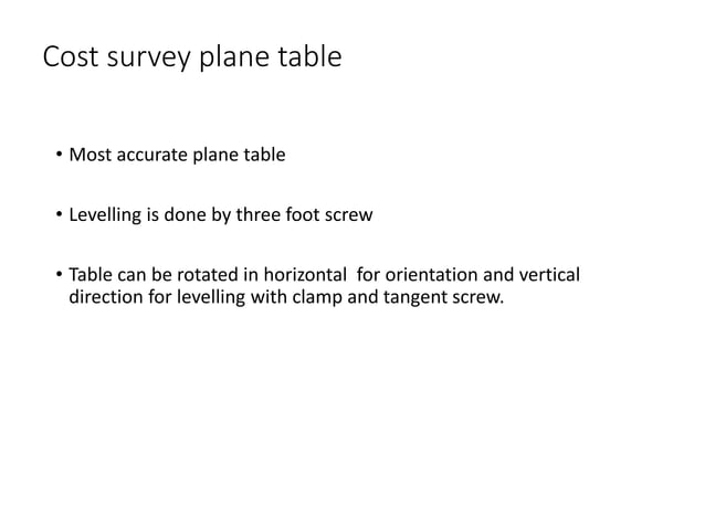 plane table surveying covers the Concept of surveying | PDF ...