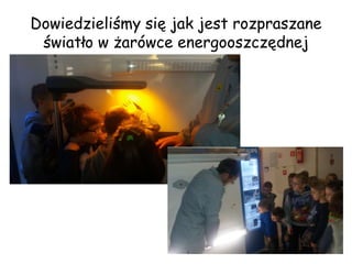 Dowiedzieliśmy się jak jest rozpraszane
światło w żarówce energooszczędnej
 