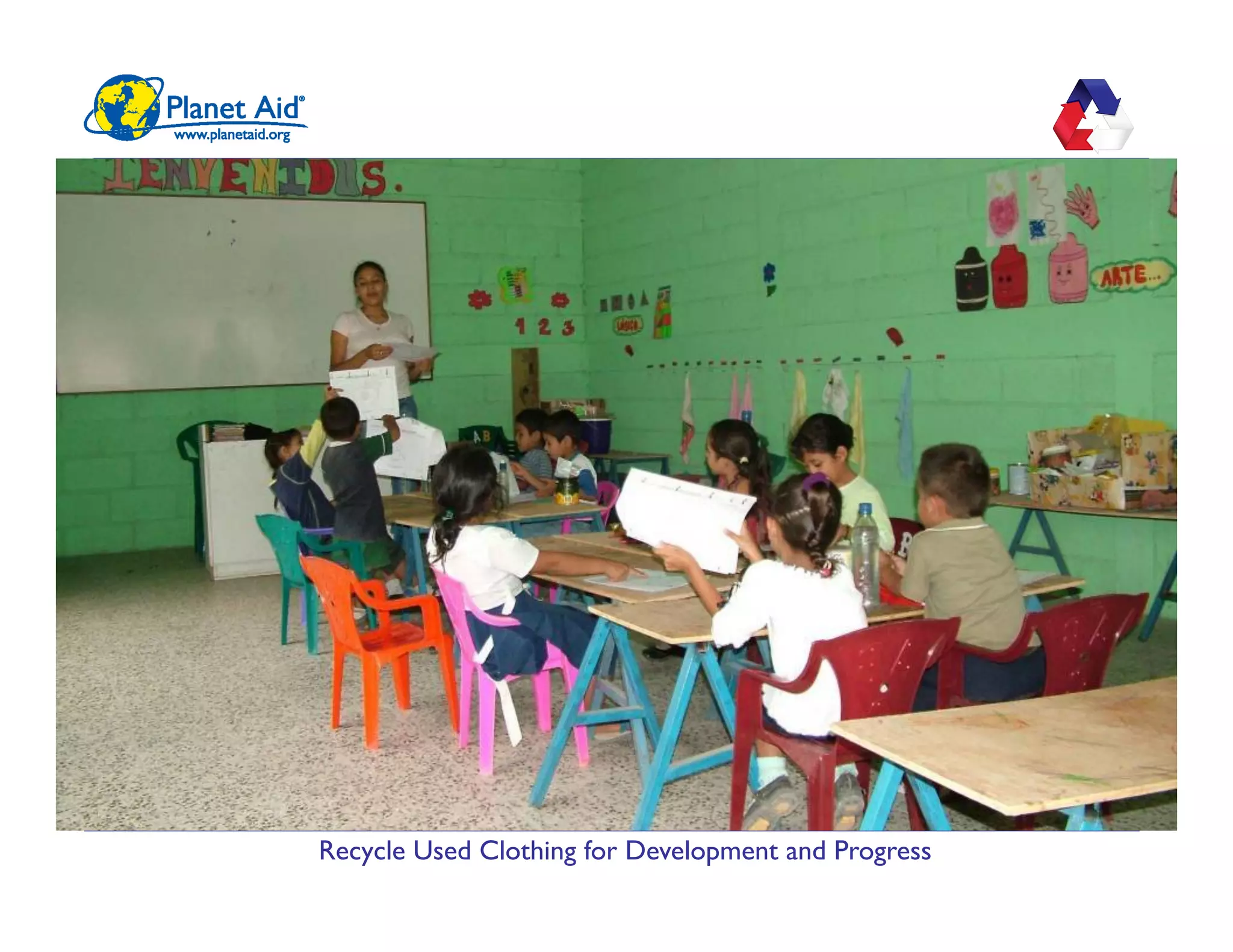 Recycle Used Clothing for Development and Progress
 