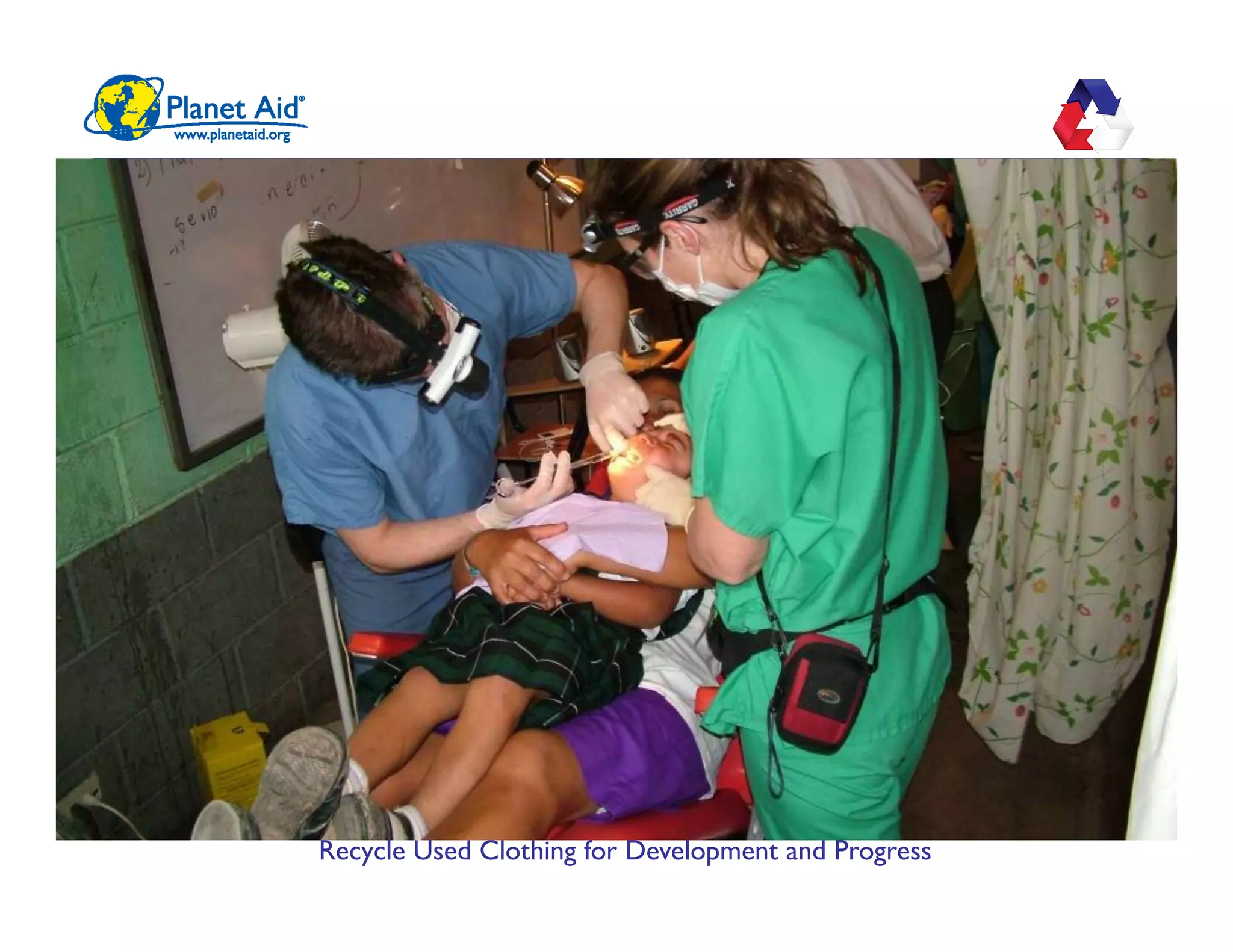 Recycle Used Clothing for Development and Progress
 