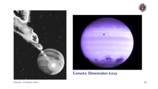 Cometa Shoemaker-Levy

Planetas: el Sistema Solar.                           50
 