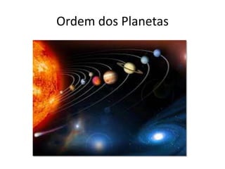 Ordem dos Planetas
 