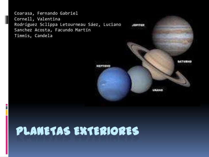 47  Cuales son los planetas exteriores Trend in This Years