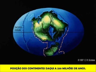 Prof. Simone Maia
POSIÇÃO DOS CONTINENTES DAQUI A 250 MILHÕES DE ANOS.
 