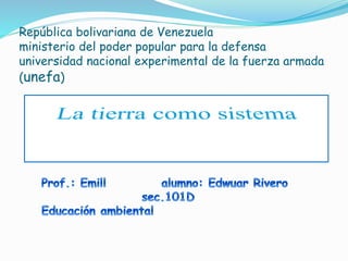 República bolivariana de Venezuela
ministerio del poder popular para la defensa
universidad nacional experimental de la fuerza armada
(unefa)
 